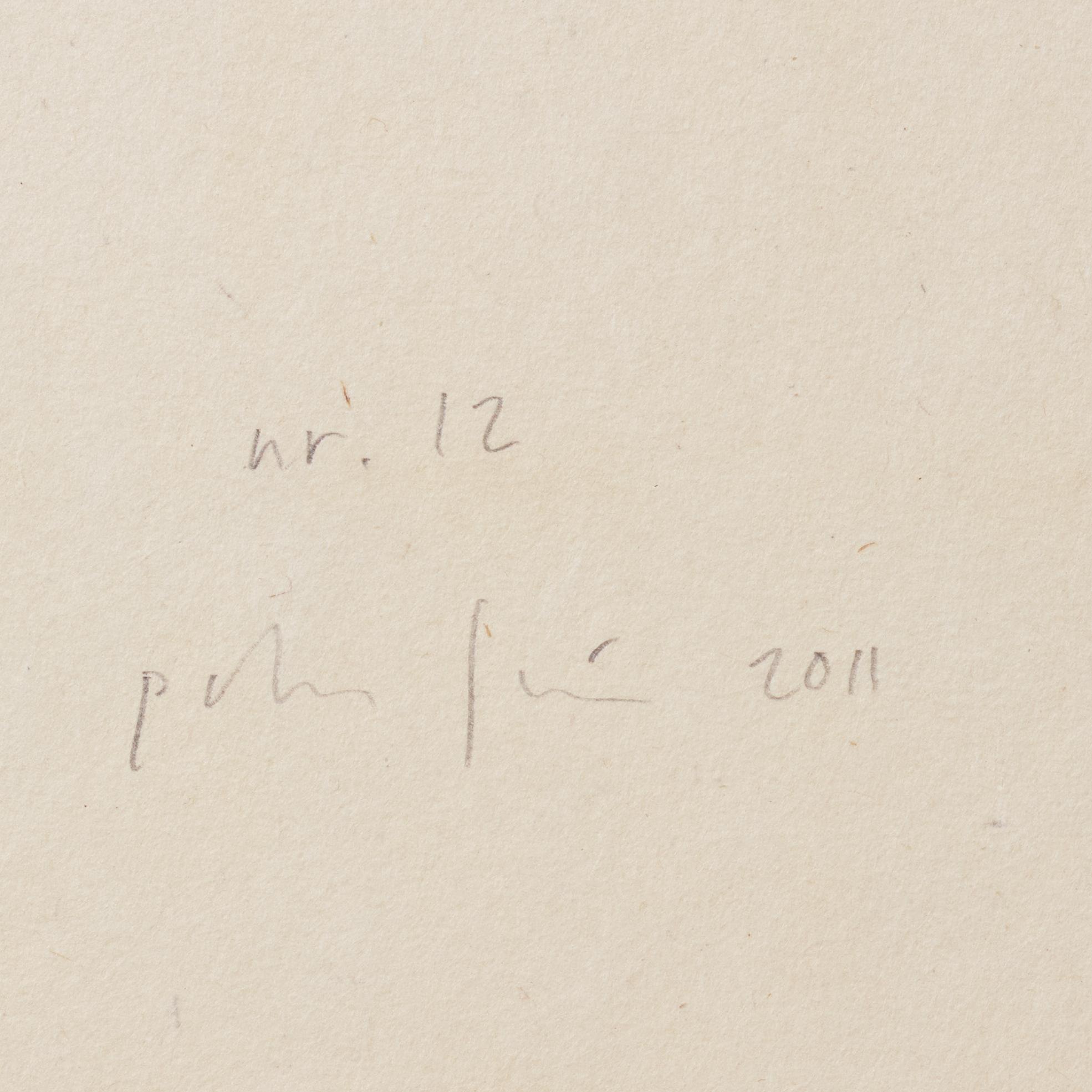 Peter Frie, 'En blomma till Tomas Tranströmer / Blumen für Tomas Tranströmer'.