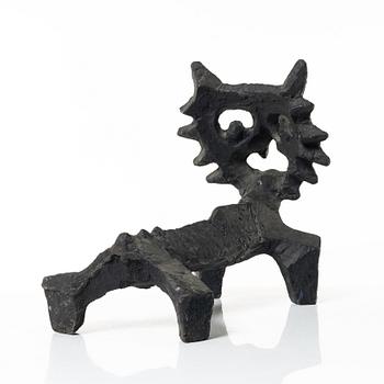 Olle Hermansson, eldhund, "Räven", Husqvarna.