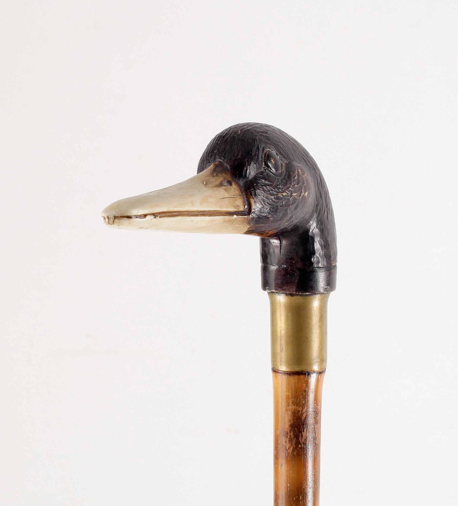 KÄPP, bambu och ben, 1800-tal.