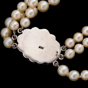 PÄRLCOLLIER, 1900-talets andra hälft.