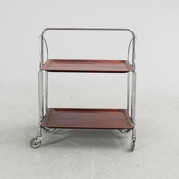 A 1960s Gerlinol  folding serving trolley.