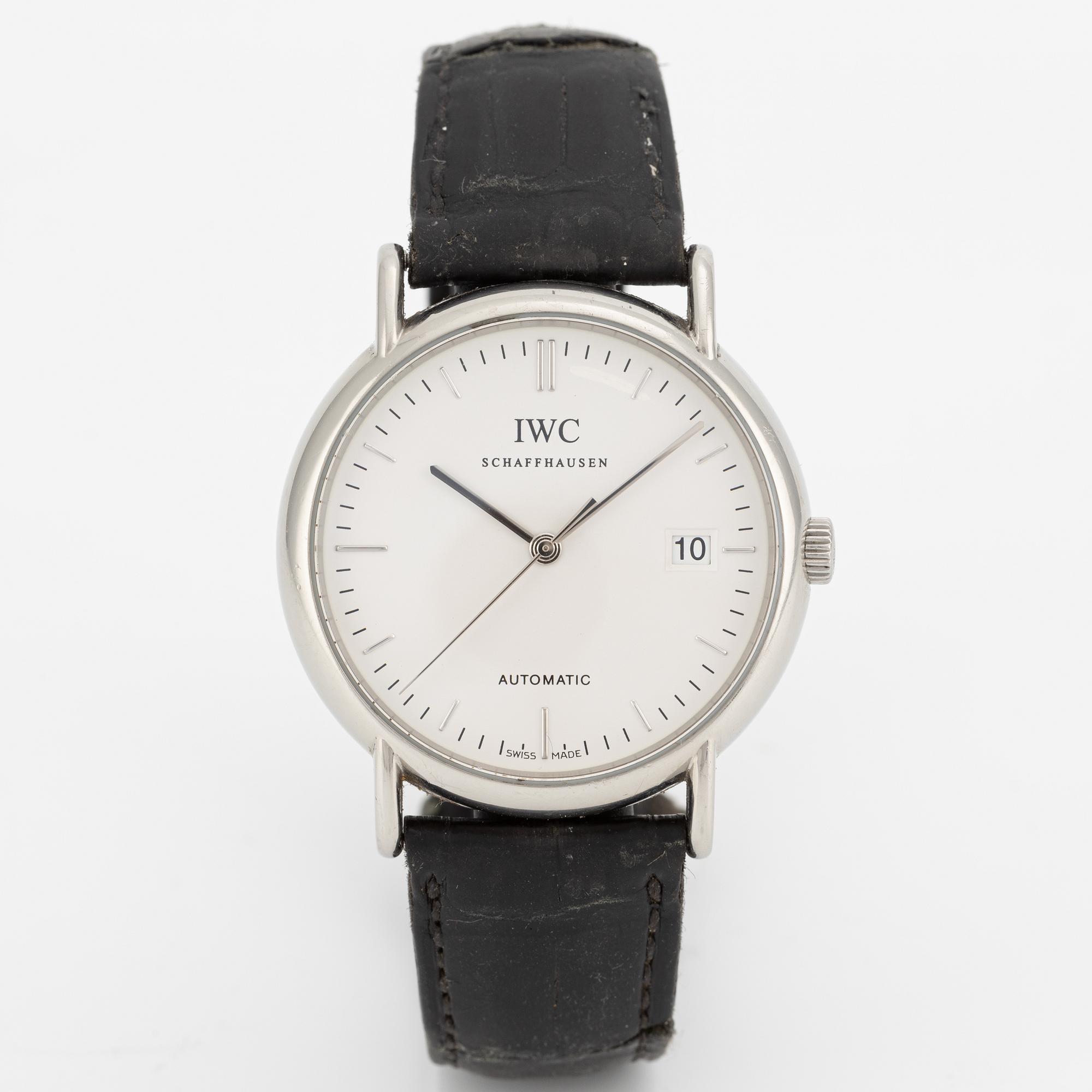 IWC, Schaffhausen, Portofino, wristwatch, 38 mm.