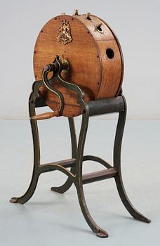 DISKMASKIN, för knivar, The Tower Knife Cleaner, Love Lock, London, 1800-talets andra hälft.
