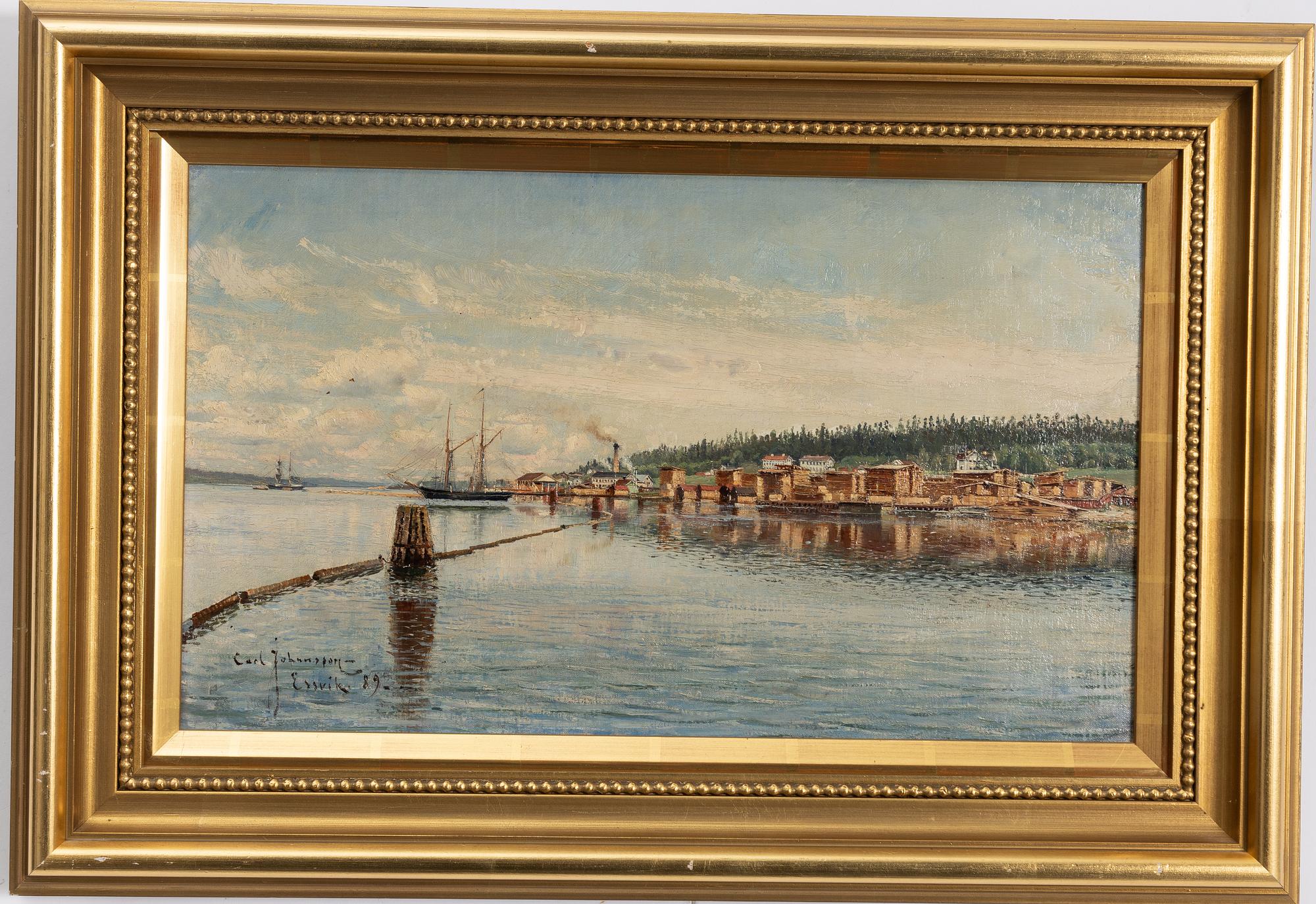 Carl Johansson, From Erstavik.