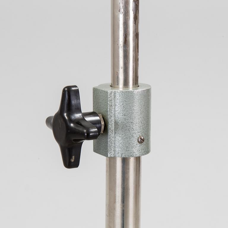 A German metal floor light from the mid 20th century.