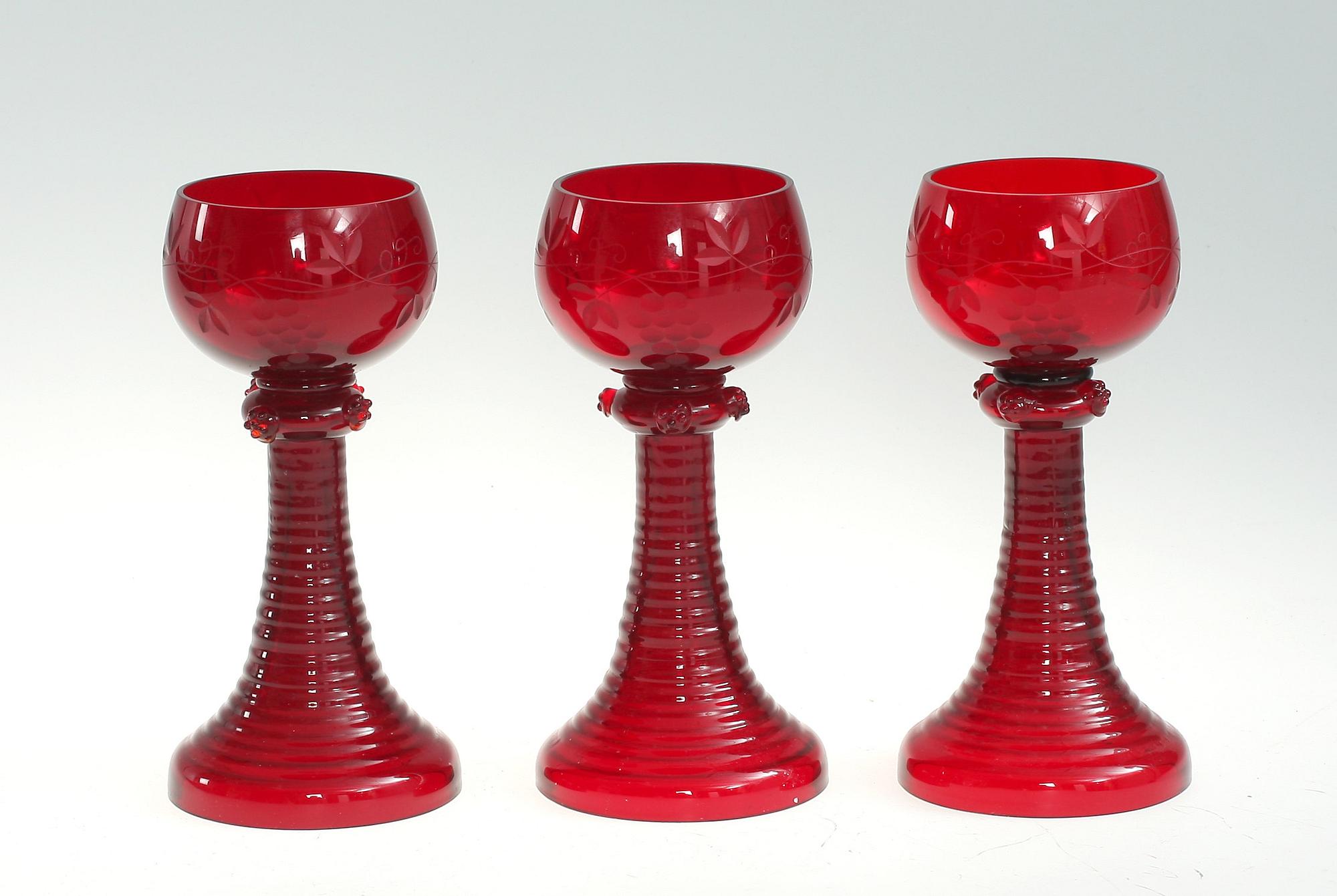REMMARE, 11 st Böhmiskt glas, 1900-talets början.