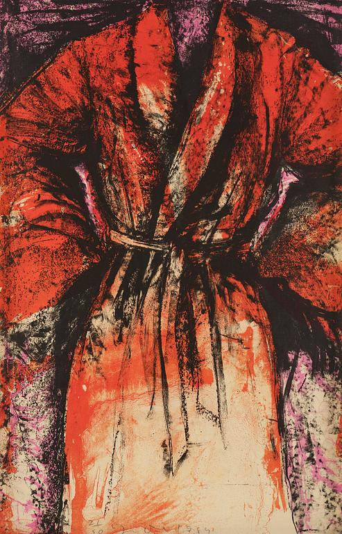 Jim Dine, "A Robe in Los Angeles".
