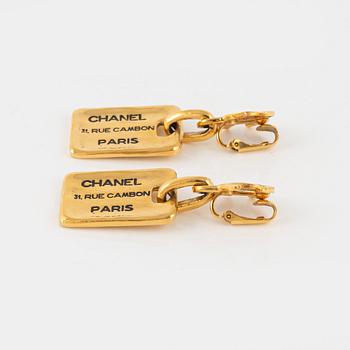 Chanel, earrings, 1980s.