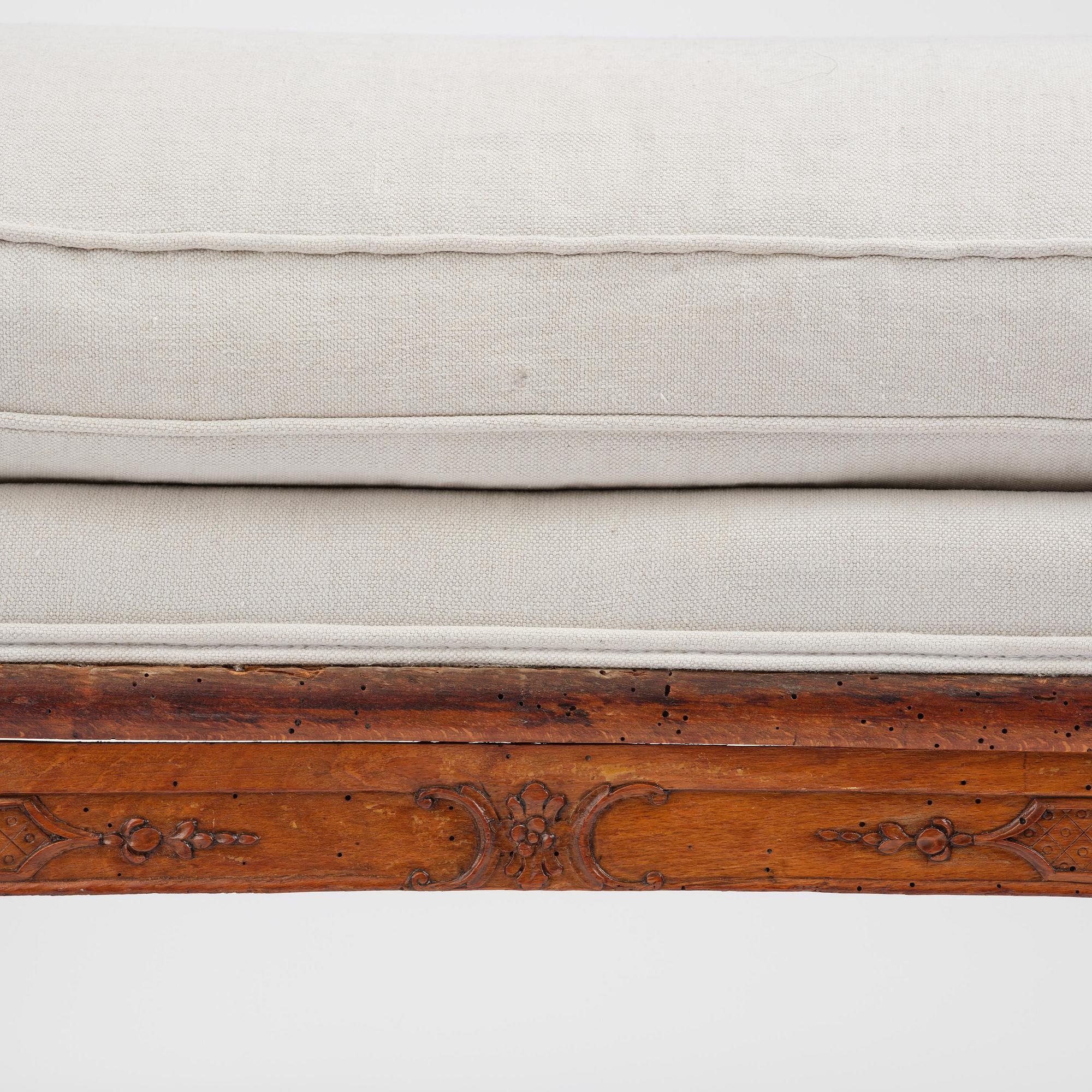 A French Régence stool, early 18th century.