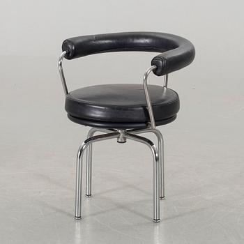 LE CORBUSIER, a LC7 armchair Cassina later part of the 20th century.