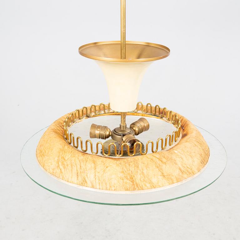 A Böhlmarks 1930/40s Swedish Modern ceiling pendant.