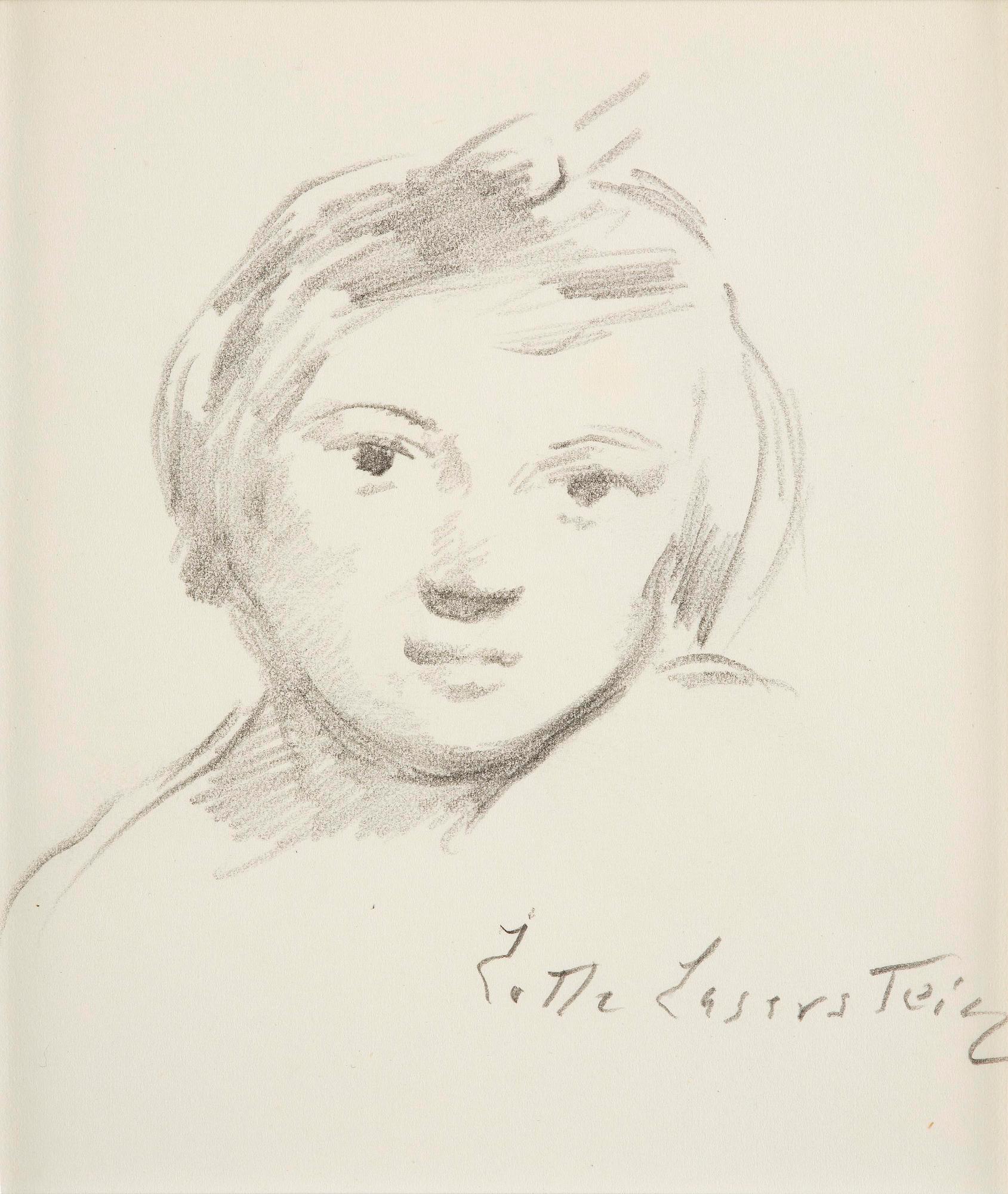 Lotte Laserstein, Portrait of a girl.