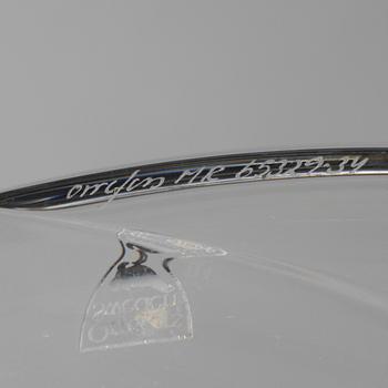 FAT, glas, signerad MR, Orrefors, 1900-talets fjärde kvartal.