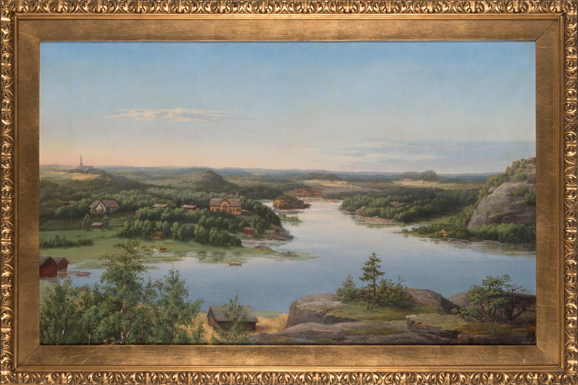 Hilda Granstedt, oil on canvas, unsigned.