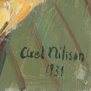 AXEL NILSSON, olja på duk, signerad och daterad 1931.
