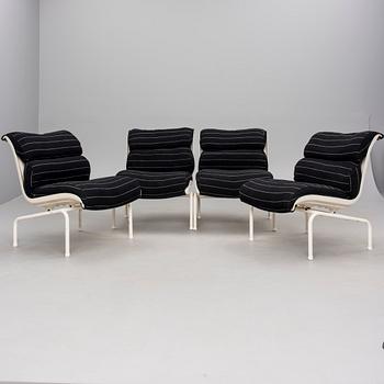 FÅTÖLJER, 4 st, " Saturnus C", Yrjö Kukkapuro, Haimi.