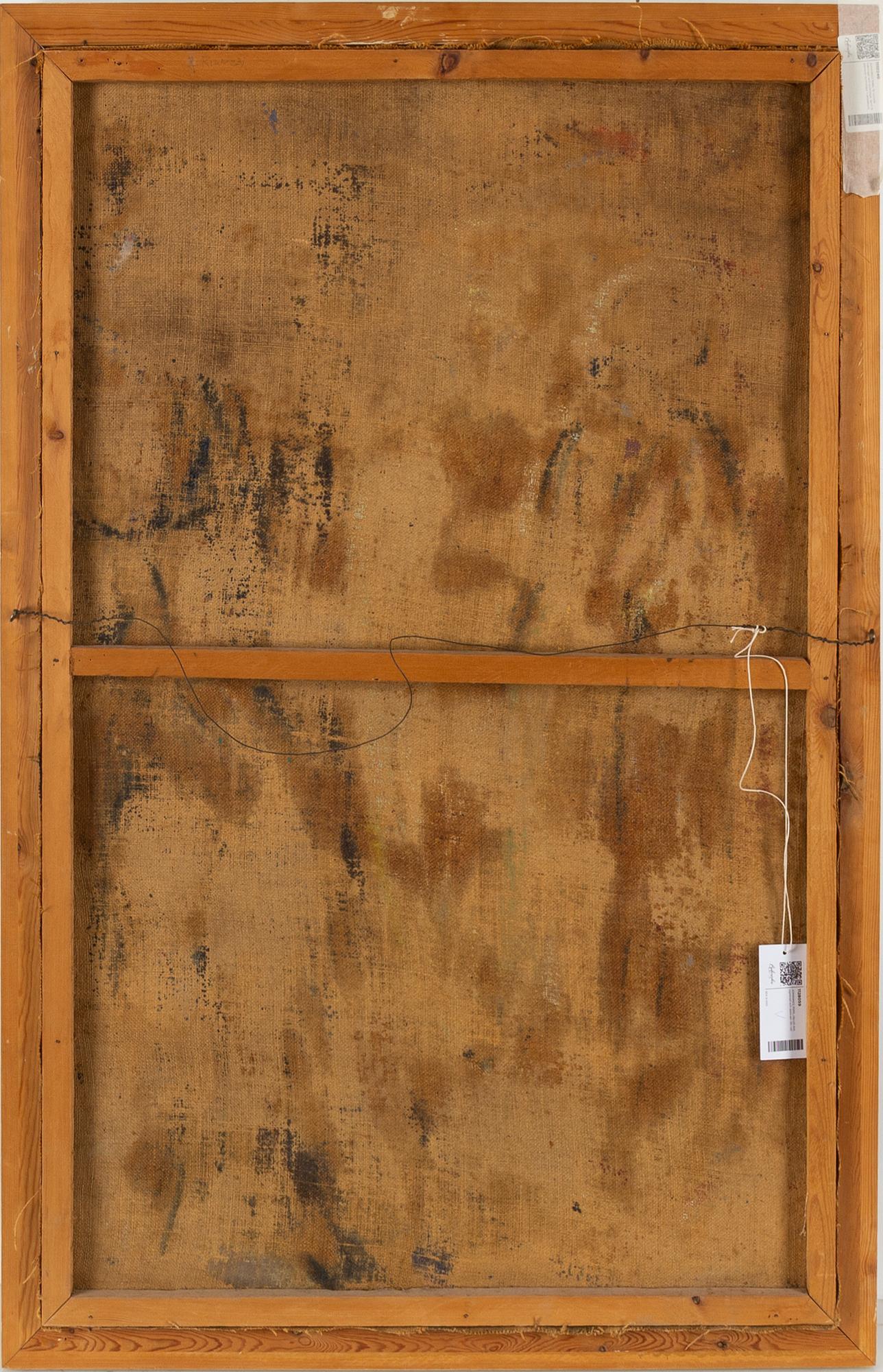 JOHANNES RIAN, oil on canvas, signed and dated.