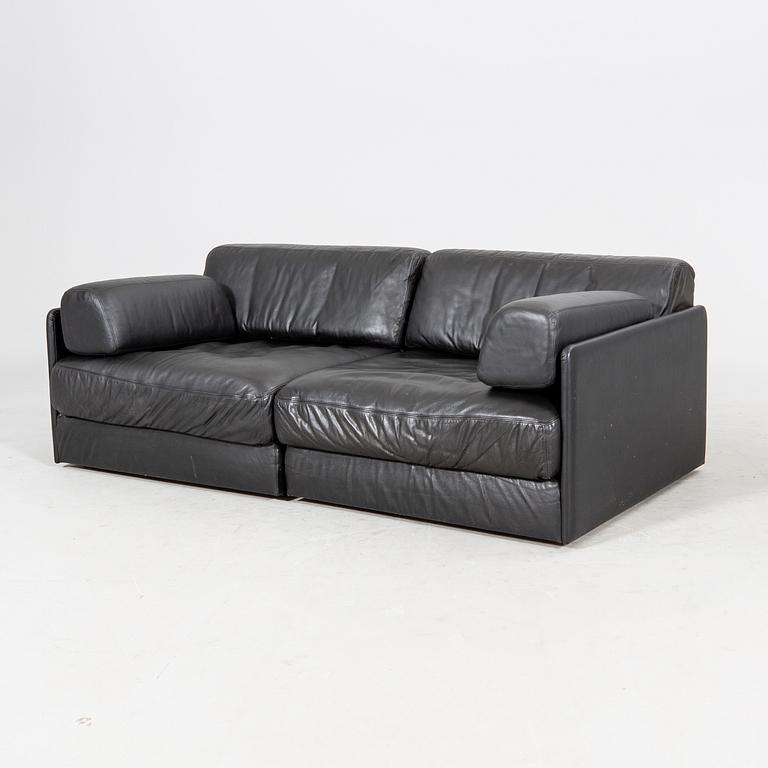 A De Sede leather DS76 sofa late 20th century/21st century.
