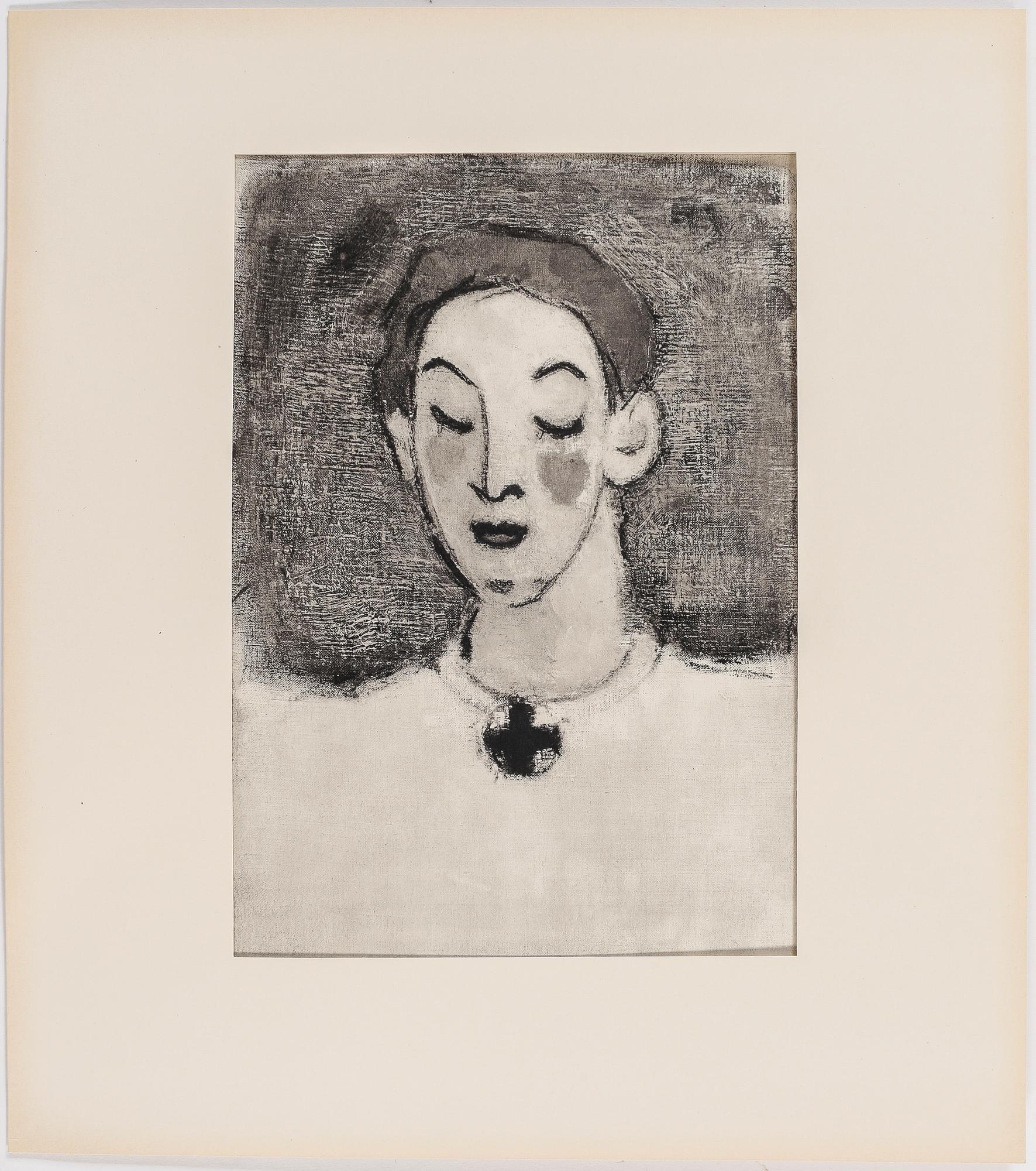 HELENE SCHJERFBECK, mapp, 48st reproduktioner, Gotthard Johansson, numrerad 345/500, Nordisk Rotogravyr Stockholm 1945.