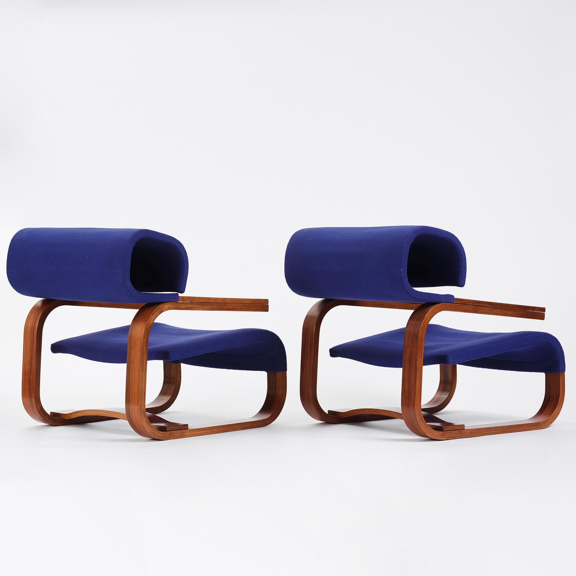 Jan Bocan, fåtöljer, ett par, Thonet, proveniens Tjeckoslovakiska ambassaden i Stockholm 1972.
