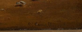 WILLIAM SHAYER, in the manner of, oil on canvas, signed.