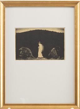 John Bauer, "Trollens Styfdotter".