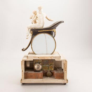 An Empire table clock first half of the 19th century.