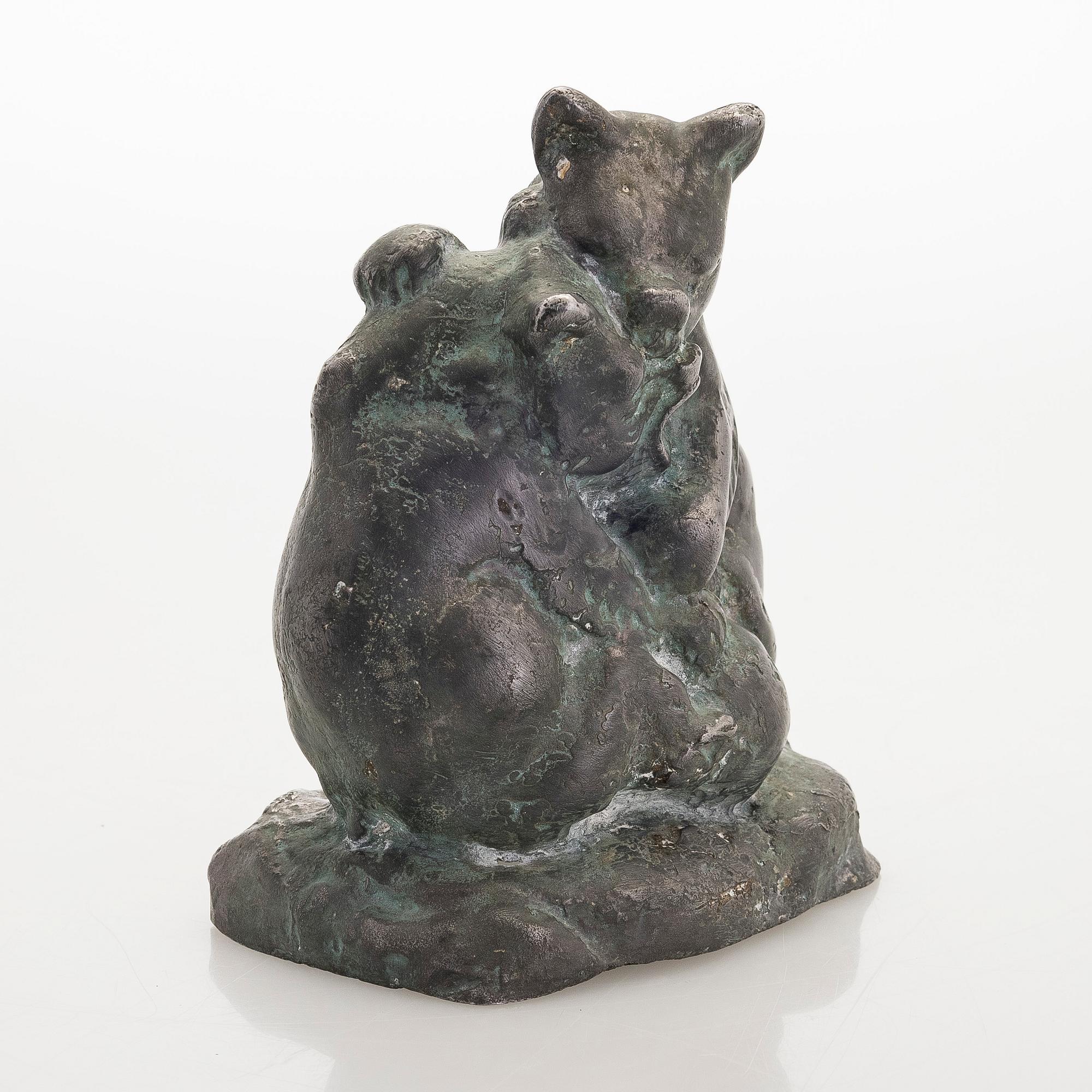 August Koskinen, Leikkivät karhunpennut.