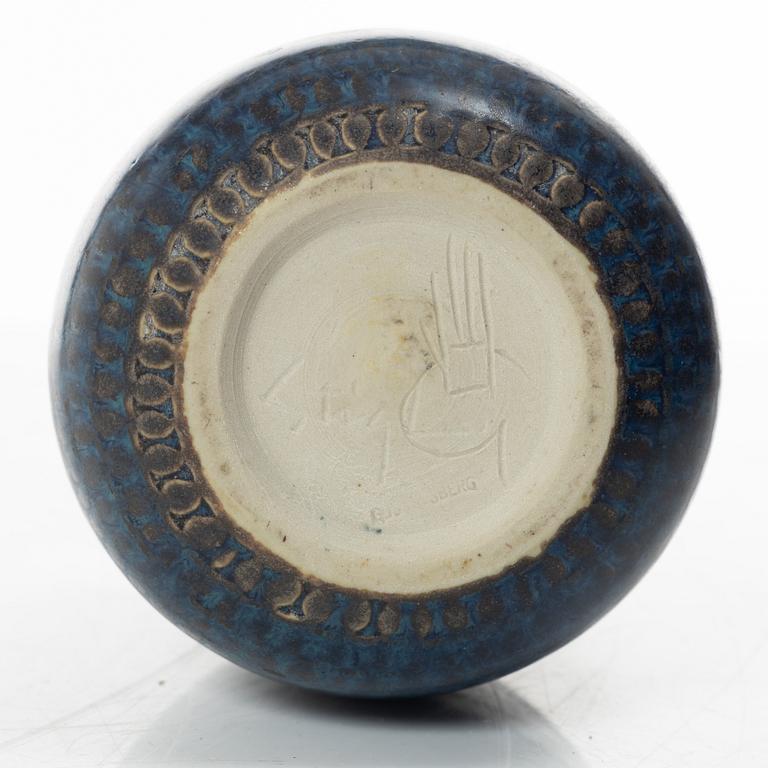 Stig Lindberg, a stoneware vase, Gustavsberg Studio 1964.
