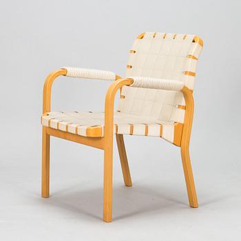 Alvar Aalto, a 1960/70's '45' armchair for Artek.