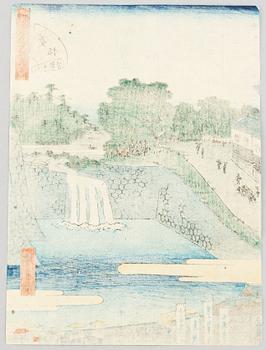 Ando Utagawa Hiroshige II, after, a colour woodblock print, Japan, early 20th century.