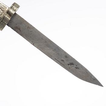 Kniv, Tibet, omkring år 1900.