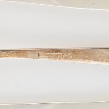 A 49-piece Swedish silver cutlery, bearing the mark of GAB. including Eskilstuna 1979.