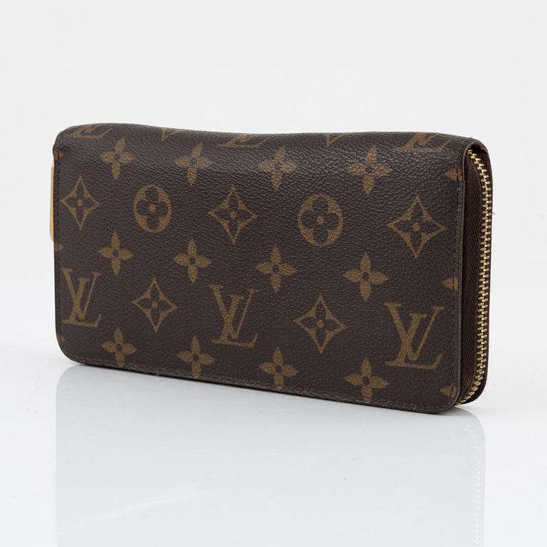 Louis Vuitton, A monogram canvas 'Zippy' wallet, 2009.