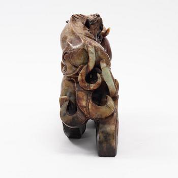 Stone sculpture, China, 20th century.