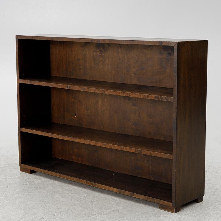 A bookcase, 1930's.
