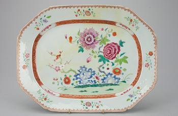 STEKFAT, porslin, Kina 1700-tal.