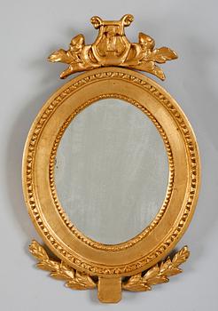 SPEGEL, gustaviansk stil, 1800-tal.