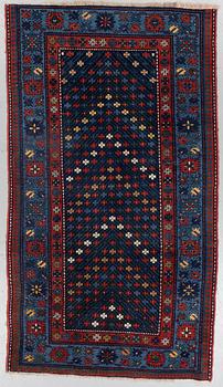 Rug, semi-antique, Caucasian, ca 228 x 129 cm.