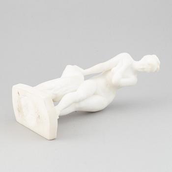 Sculpture, galleria Lapini, Alabaster. Height 36 cm.