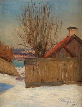 672. Prins Eugen, "Studie från Söder" (Kvastmakarbacken, Stockholm).