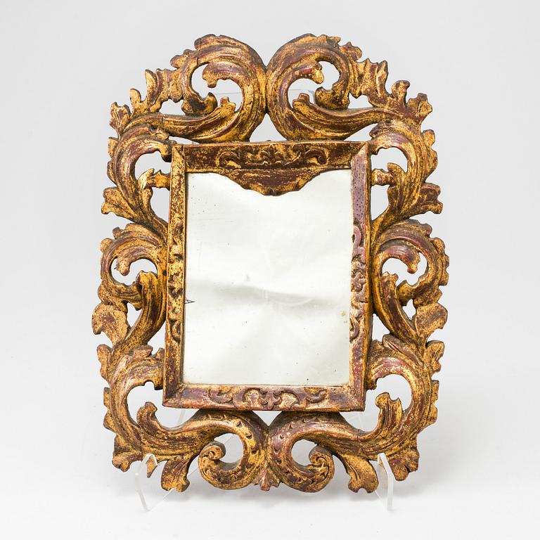 A 17th/18th century mirror.