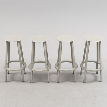 LEON RANSMEIER, revolver stool grey, fyra stycken. För HAY, 2000-tal.