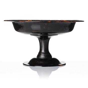 A tortoiseshell centrepiece, late 19th century.