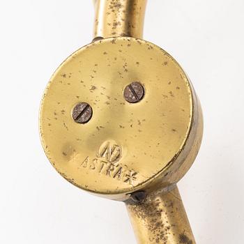 A pair of wall lamps, Astra, Norway, 1940s/50s.