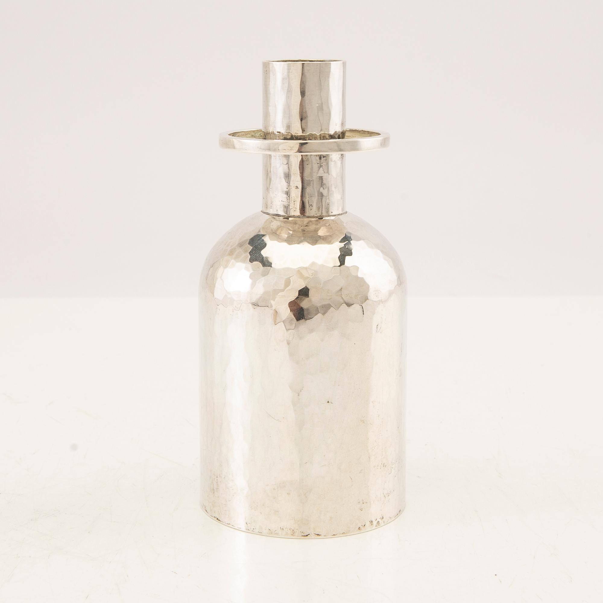 Lars Håkansson, ljusstake silver Malmö 1981.