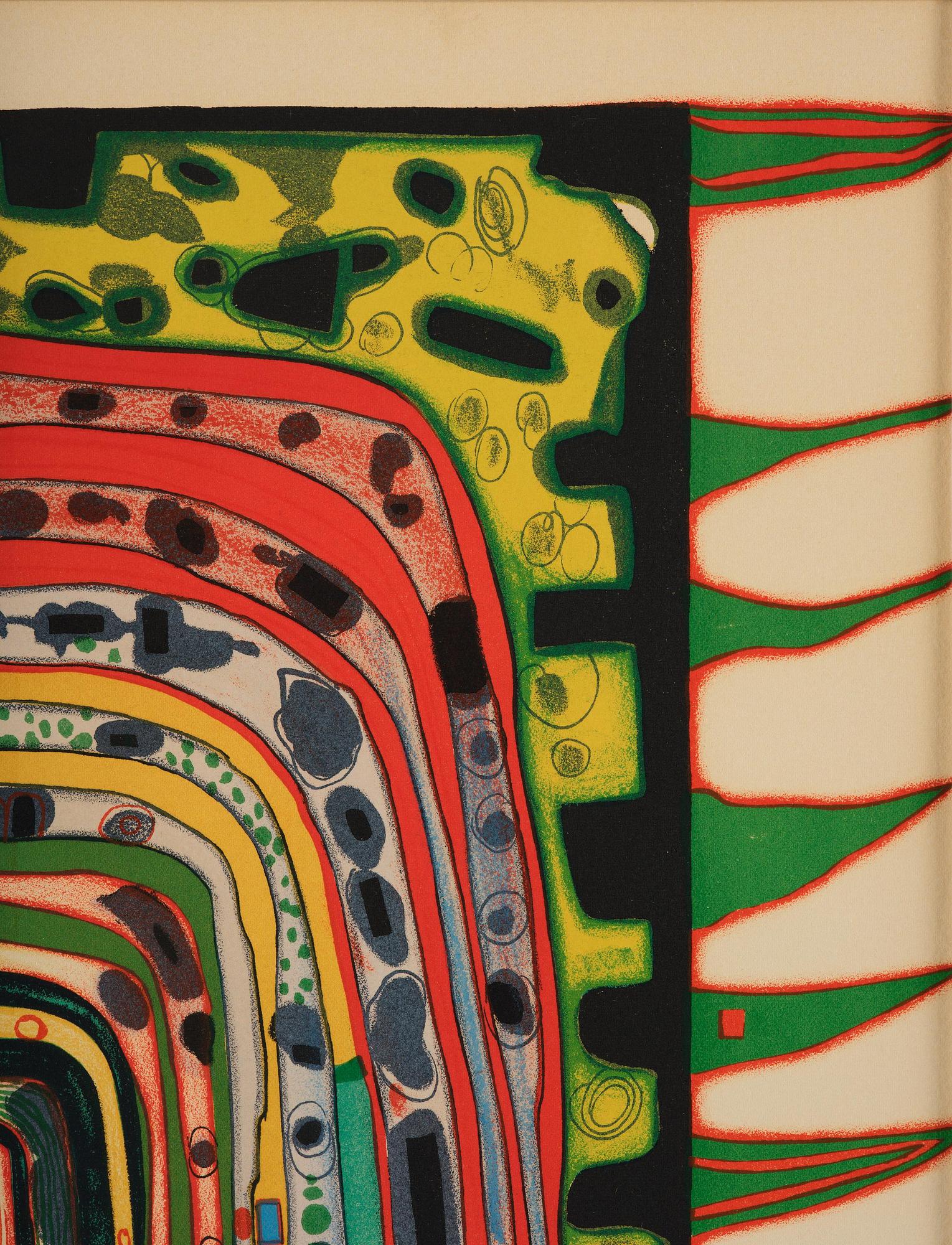 Friedensreich Hundertwasser, "The False Eyelash".