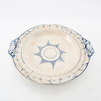 Carafes/trays 3 pcs Gustavsberg early 20th century.