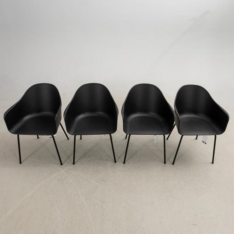 Norm Architects, armchairs, 4 pcs, "Harbour dining chair", for Audo Copenhagen, 2020s.