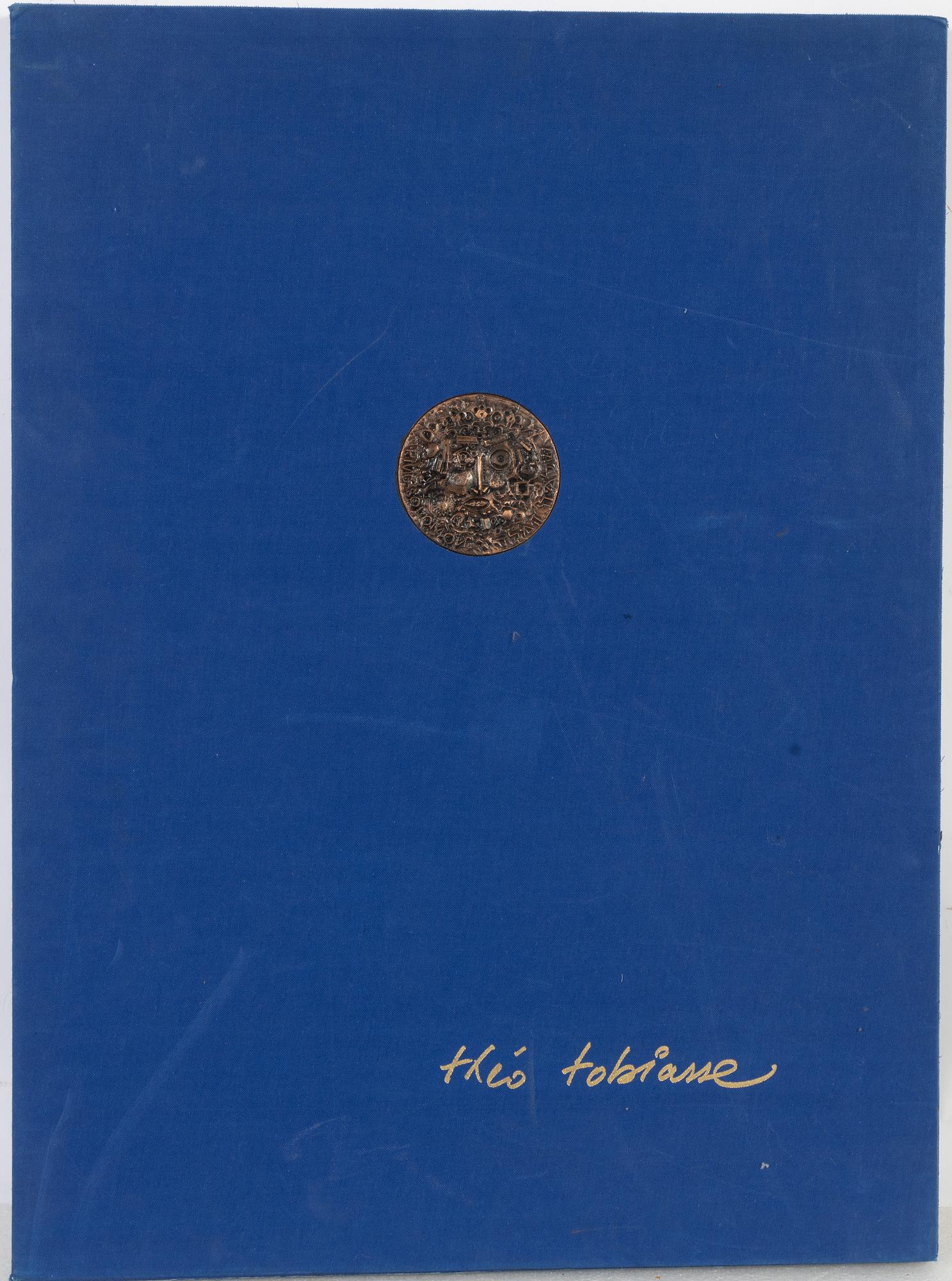 Theo Tobiasse, portfolio with 12 lithographs in colours, 1976, signed 124/200.